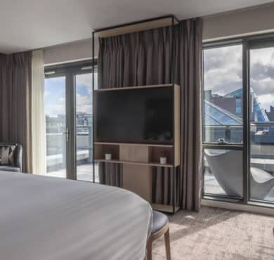 Junior Suite Bedroom View