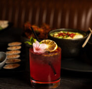 Cocktails in our Cocktail Bar