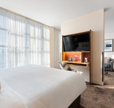 Junior Suite 602 Bedroom